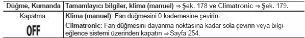 Klima kumandaları