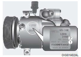 KLİMA KOMPRESÖRÜ ETİKETİ