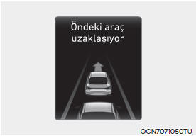 ÖndekiAraç Kalktı Uyarısı fonksiyonu